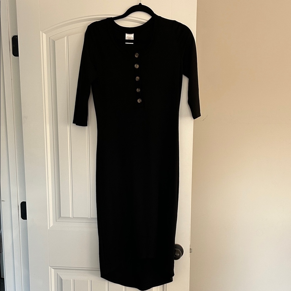 Lou Lou & Company Black Long Sleeve Dress